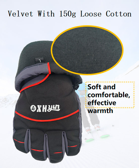 Black Thermal Gloves